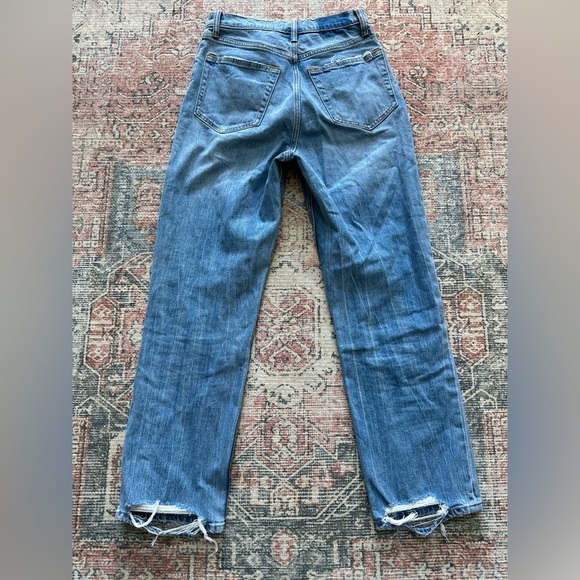 Abercrombie and Fitch The Ankle Straight Ultra High Rise/Size 26 or 2 CURVE LOVE - Picture 6 of 7